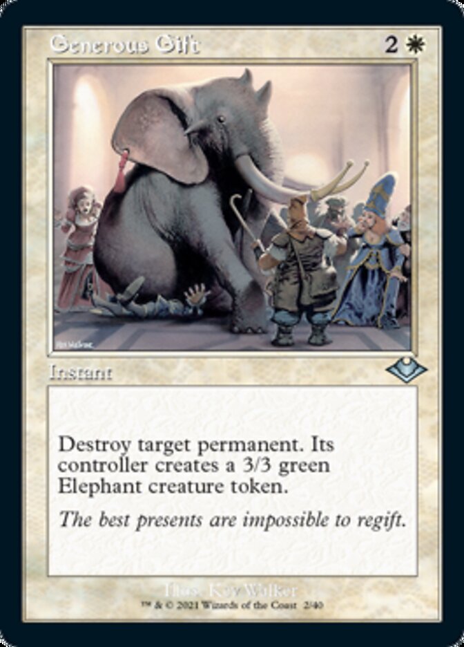 Generous Gift (Retro) [Modern Horizons] | Good Games North