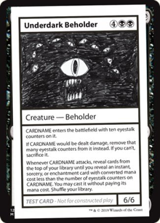 Underdark Beholder (2021 Edition) [Mystery Booster Playtest Cards] | Good Games North