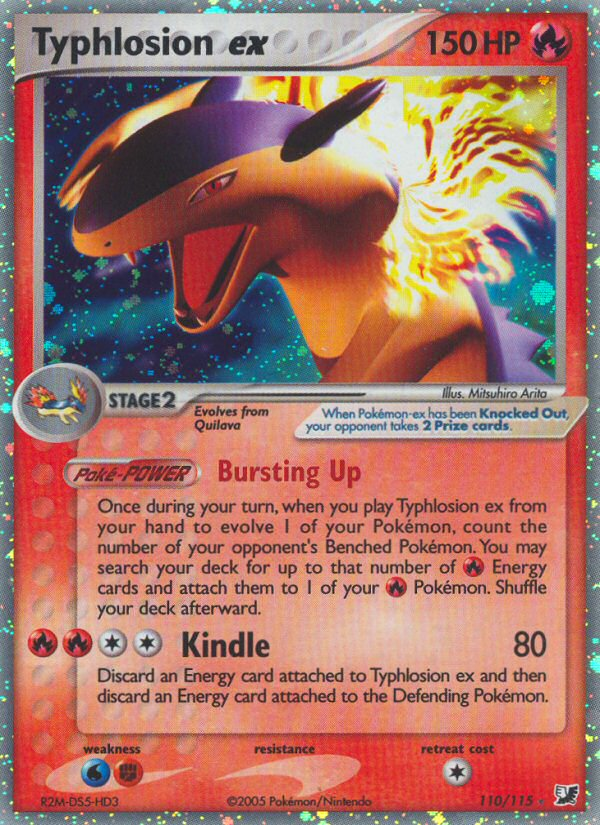 Typhlosion ex (110/115) [EX: Unseen Forces] | Good Games North