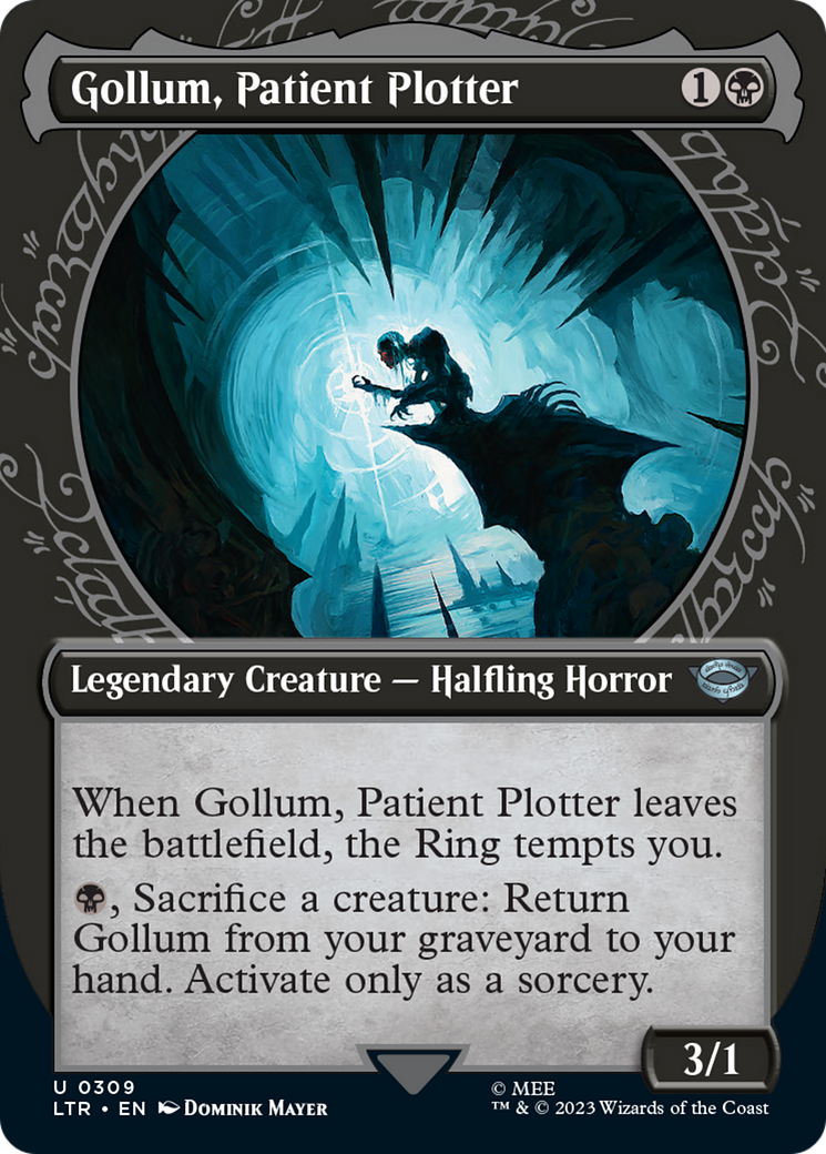 Gollum, Patient Plotter (Showcase Ring Frame) [The Lord of the Rings: Tales of Middle-Earth] | Good Games North