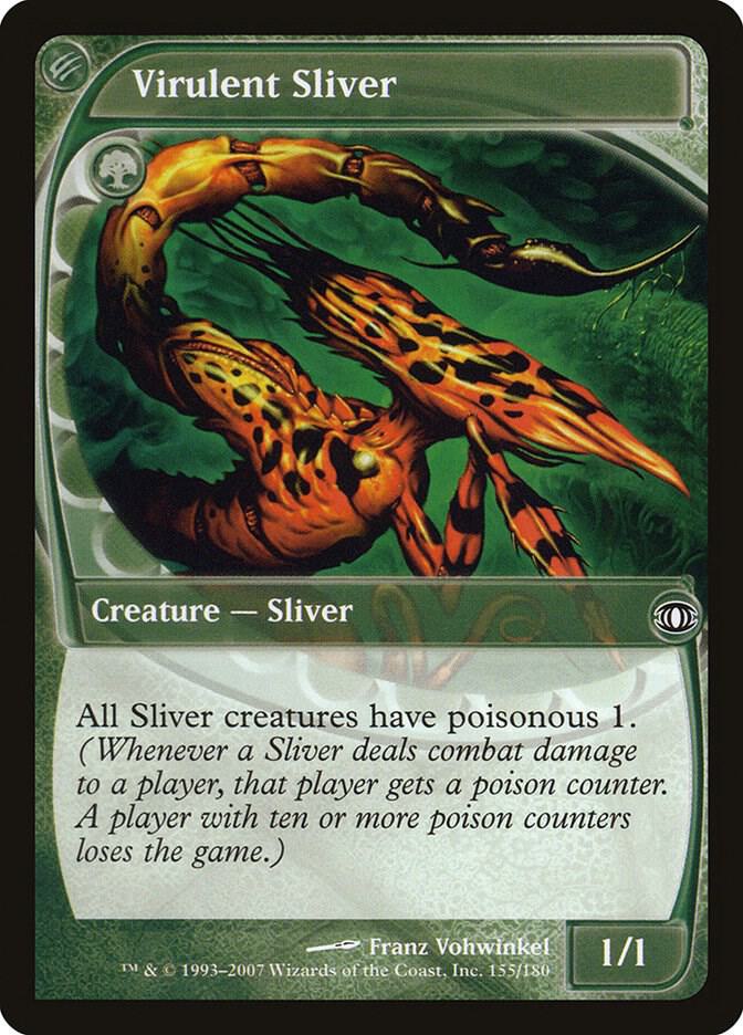 Virulent Sliver 155 (Future Sight)  | Good Games North