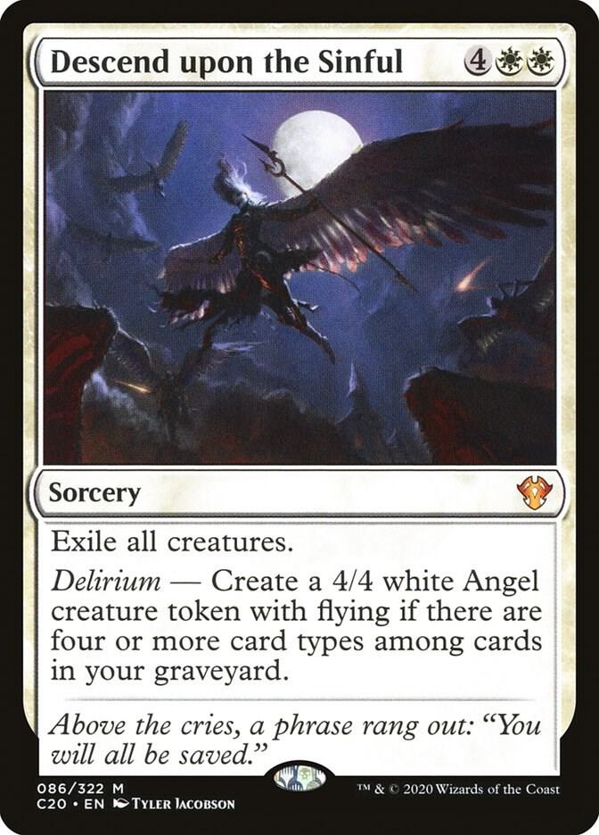 Descend upon the Sinful (Commander 2020)  | Good Games North