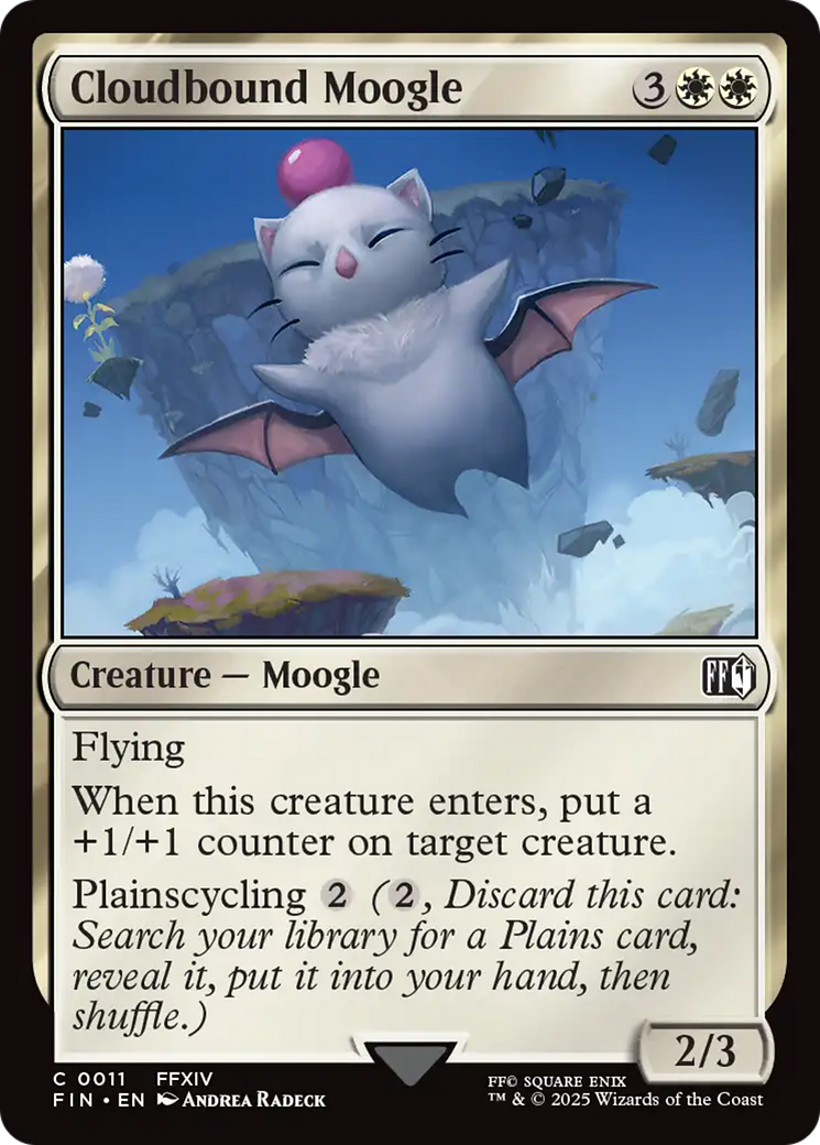 Cloudbound Moogle [FINAL FANTASY] | Good Games North