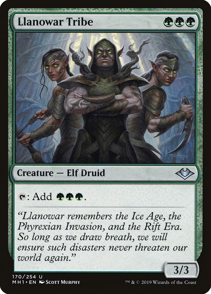 Llanowar Tribe [Modern Horizons] | Good Games North