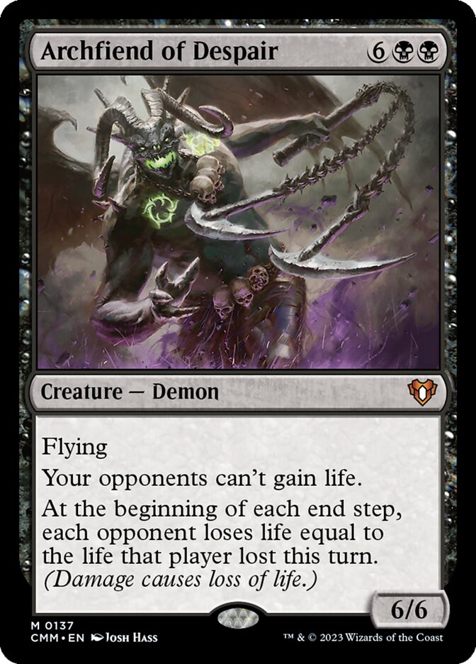 Archfiend of Despair (Commander Masters)  | Good Games North