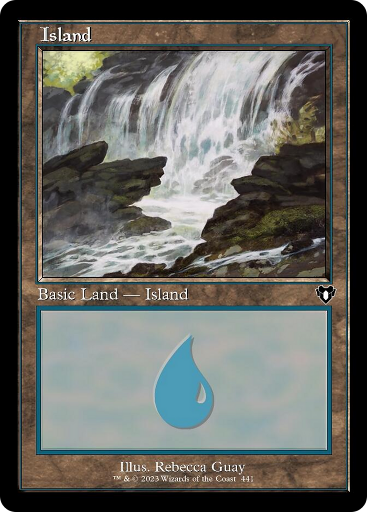 Island (441) (Retro) [Commander Masters] | Good Games North