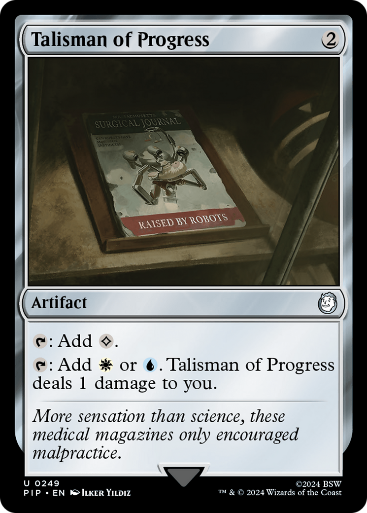 Talisman of Progress [Fallout] | Good Games North