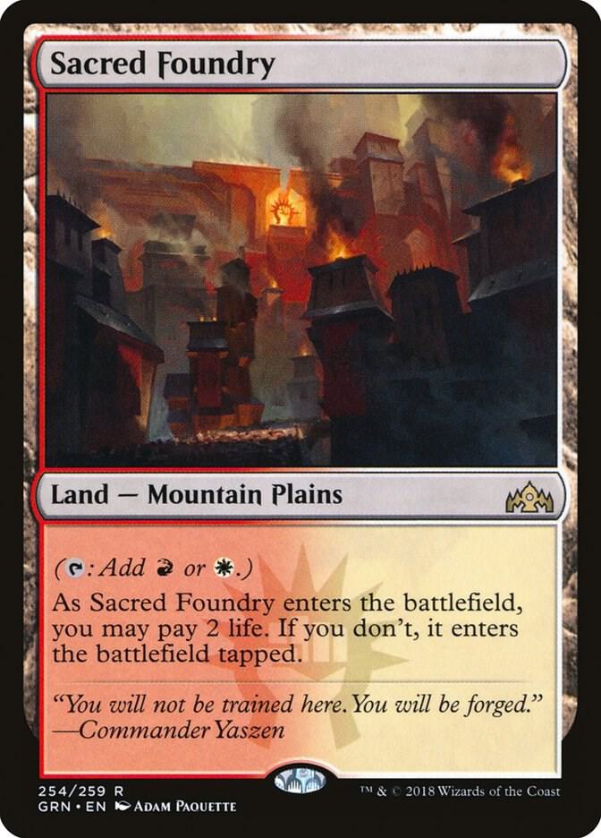 Sacred Foundry 254/259 (Guilds of Ravnica)  | Good Games North