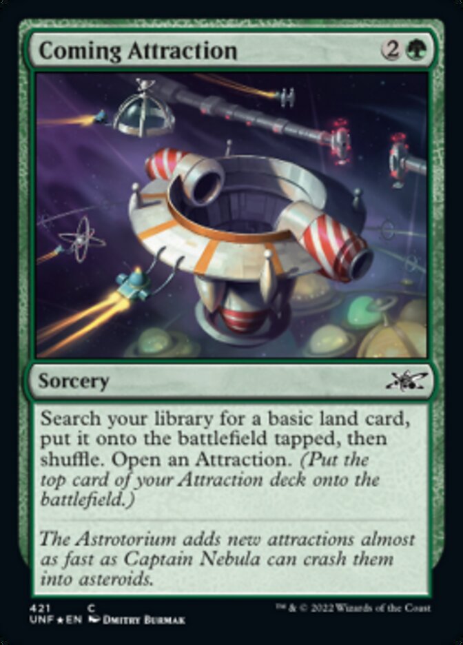 Coming Attraction (Galaxy Foil) [Unfinity] | Good Games North