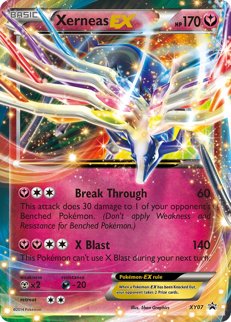 Xerneas EX (XY07) [XY: Black Star Promos] | Good Games North