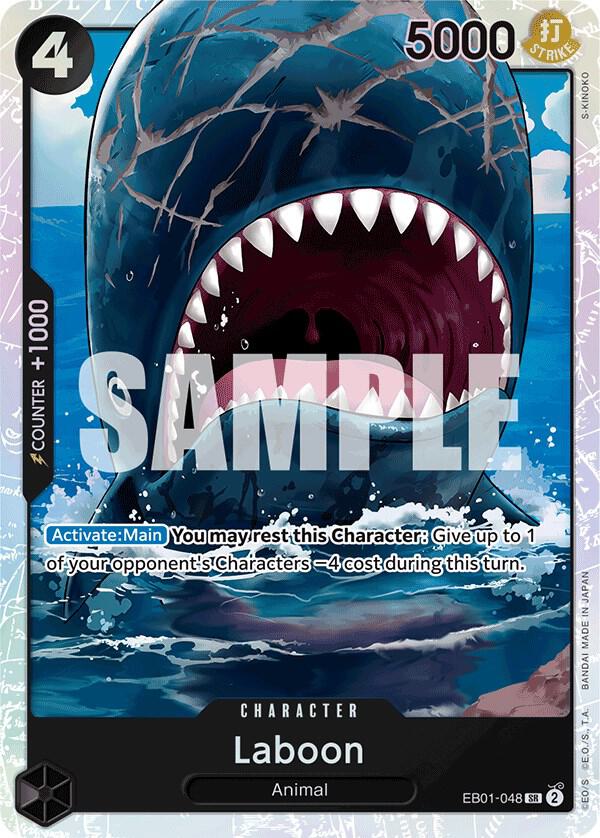 Laboon EB01-048 (Extra Booster: Memorial Collection)  - Foil | Good Games North