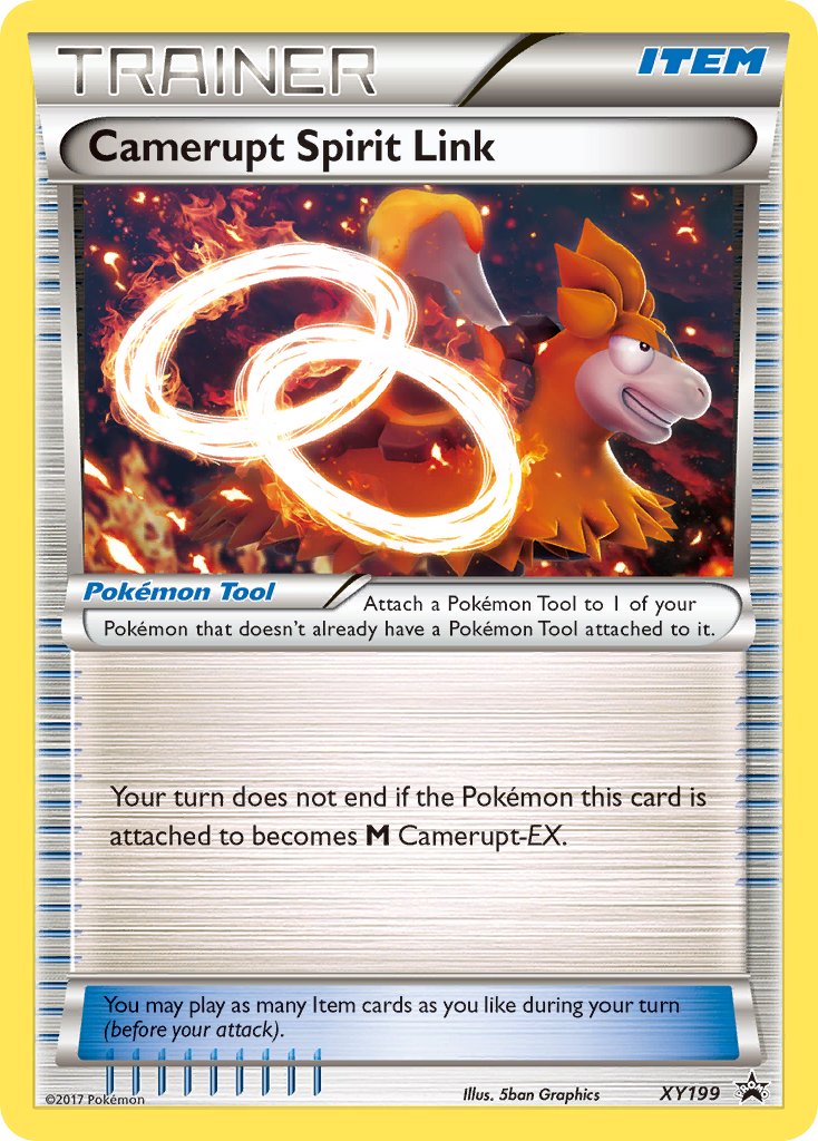 Camerupt Spirit Link (XY199) [XY: Black Star Promos] | Good Games North