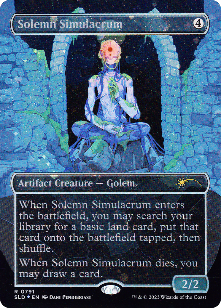 Solemn Simulacrum (1725) (Rainbow Foil) [Secret Lair Drop Series] | Good Games North