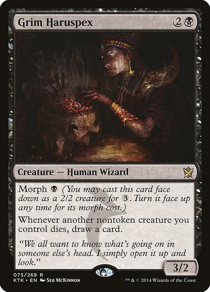 Grim Haruspex (Khans of Tarkir)  - Foil | Good Games North