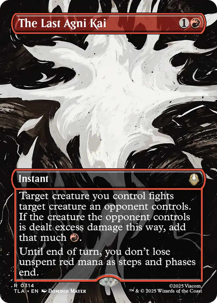 The Last Agni Kai (Borderless) [Avatar: The Last Airbender] | Good Games North