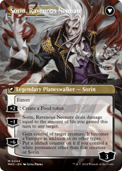 Sorin of House Markov // Sorin, Ravenous Neonate (Borderless) [Modern Horizons 3] | Good Games North