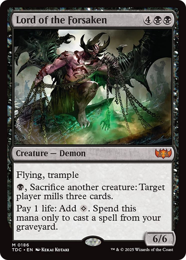 Lord of the Forsaken [Tarkir: Dragonstorm Commander] | Good Games North