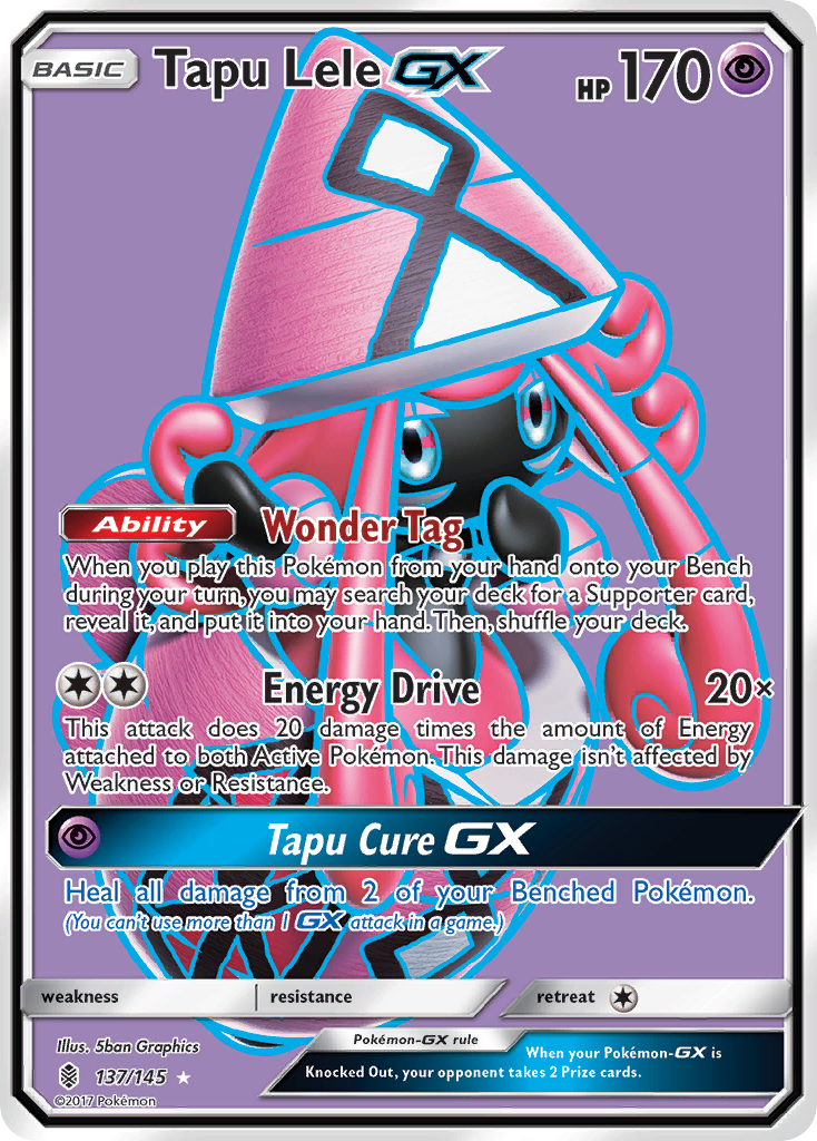 Tapu Lele GX (137/145) [Sun & Moon: Guardians Rising] | Good Games North