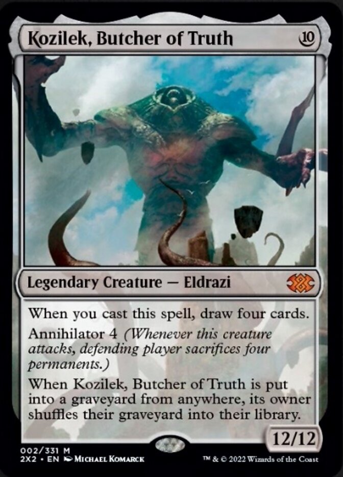 Kozilek, Butcher of Truth [Double Masters 2022] | Good Games North