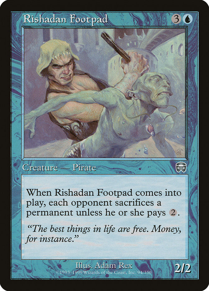 Rishadan Footpad 94/350 (Mercadian Masques)  - Foil | Good Games North