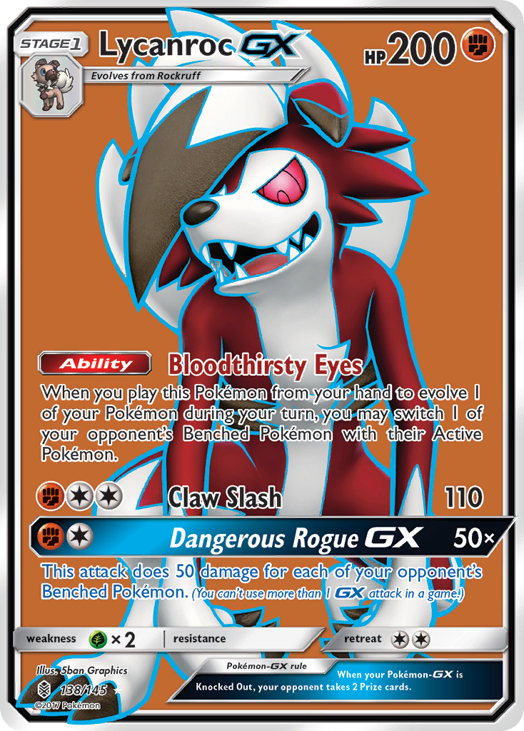 Lycanroc GX (138/145) [Sun & Moon: Guardians Rising] | Good Games North