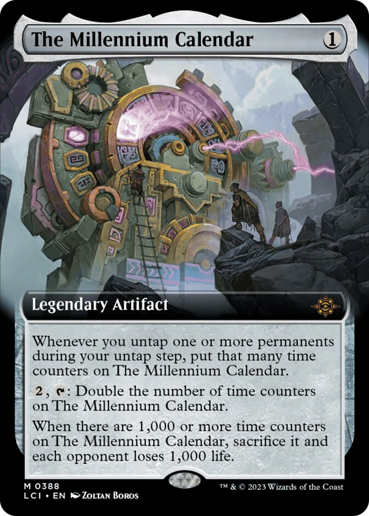 The Millennium Calendar (Extended Art) [The Lost Caverns of Ixalan] | Good Games North