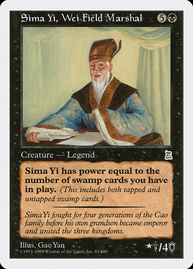 Sima Yi, Wei Field Marshal (Portal Three Kingdoms)  | Good Games North