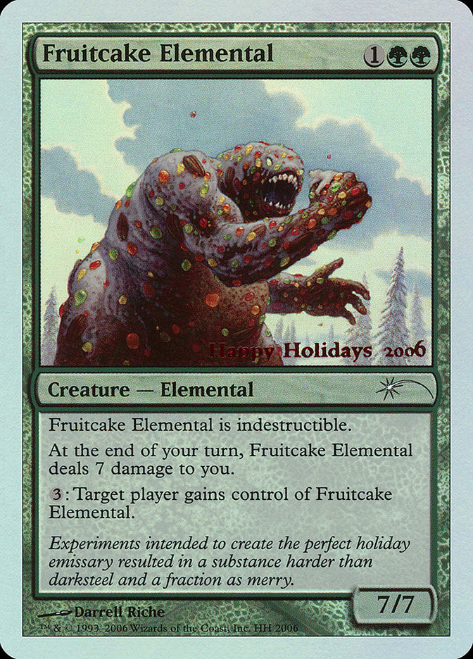 Fruitcake Elemental [Happy Holidays] | Good Games North