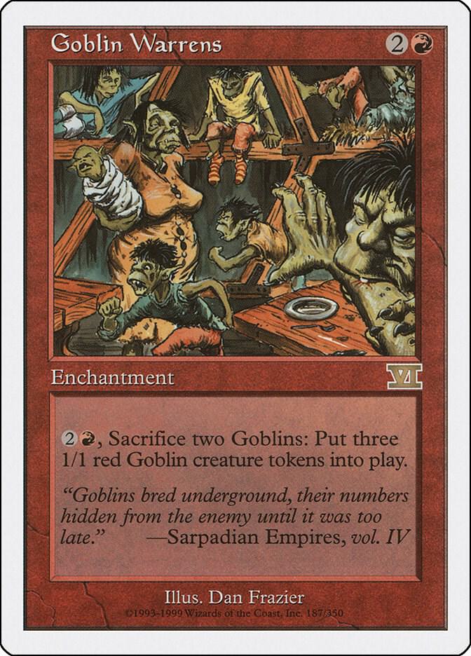 Goblin Warrens 187/350 (Classic Sixth Edition)  | Good Games North