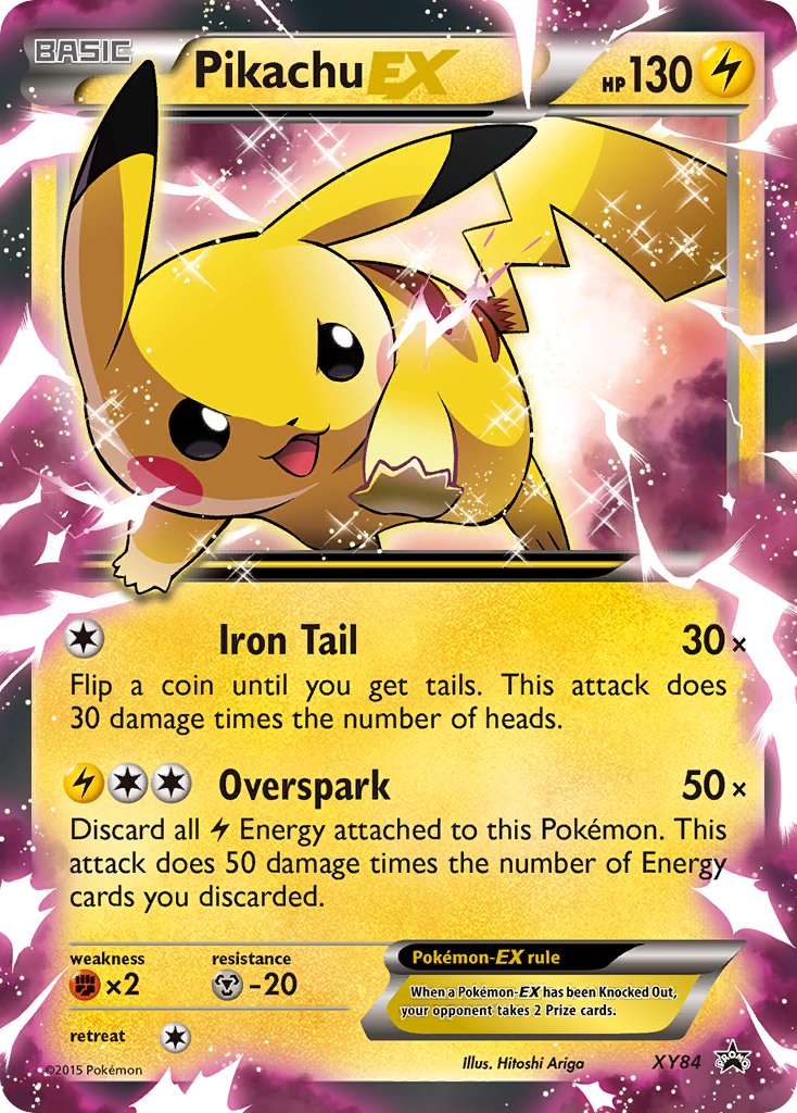 Pikachu EX (XY84) [XY: Black Star Promos] | Good Games North