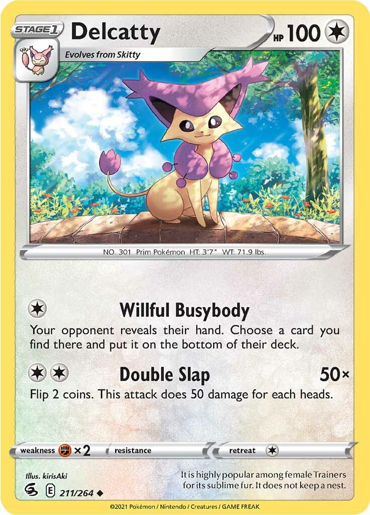 Delcatty (211/264) [Sword & Shield: Fusion Strike] | Good Games North
