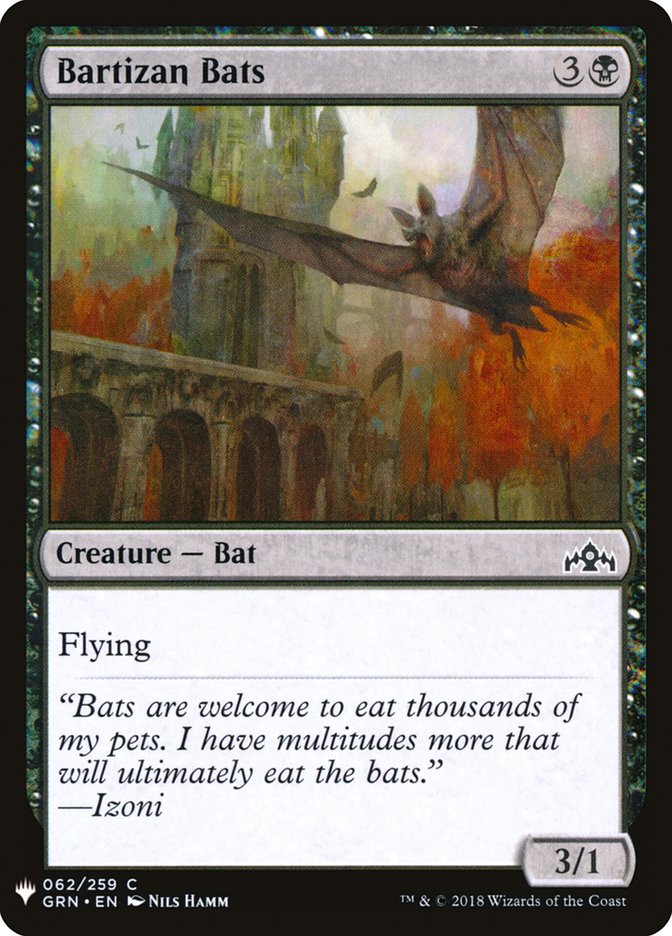 Bartizan Bats [Mystery Booster] | Good Games North