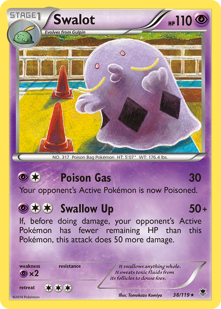 Swalot (38/119) [XY: Phantom Forces] | Good Games North