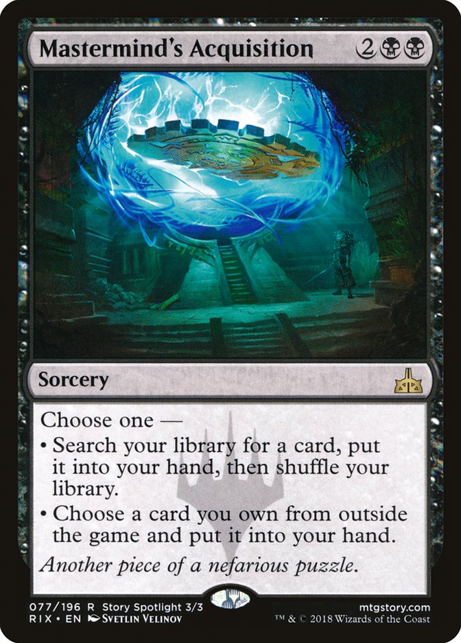 Mastermind's Acquisition 77/196 (Rivals of Ixalan)  | Good Games North