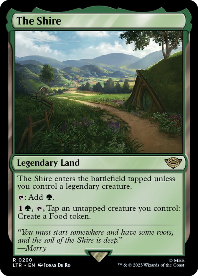 The Shire 260 (Universes Beyond: The Lord of the Rings: Tales of Middle-earth)  | Good Games North