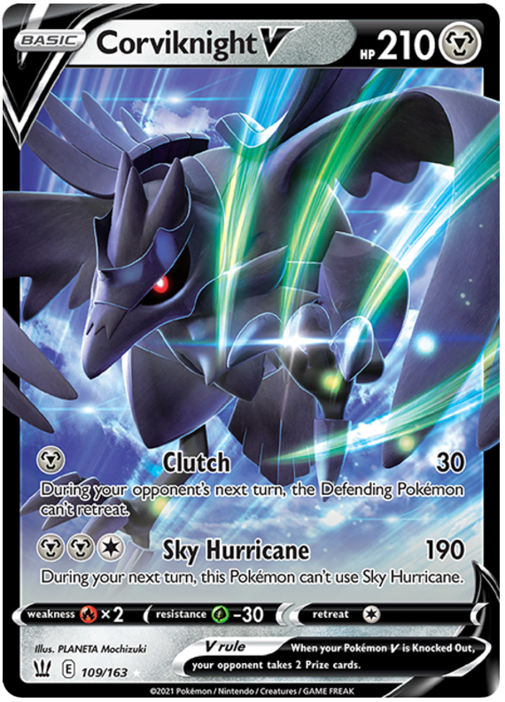 Corviknight V (109/163) [Sword & Shield: Battle Styles] | Good Games North