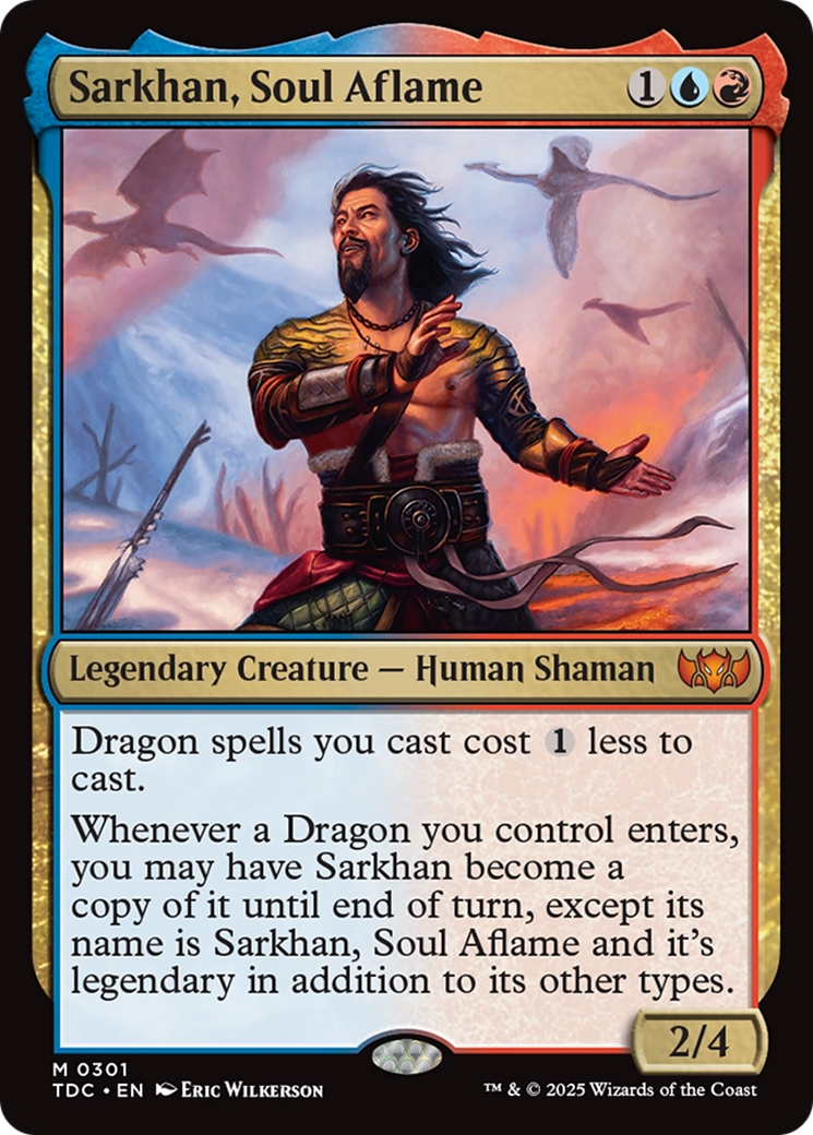 Sarkhan, Soul Aflame [Tarkir: Dragonstorm Commander] | Good Games North