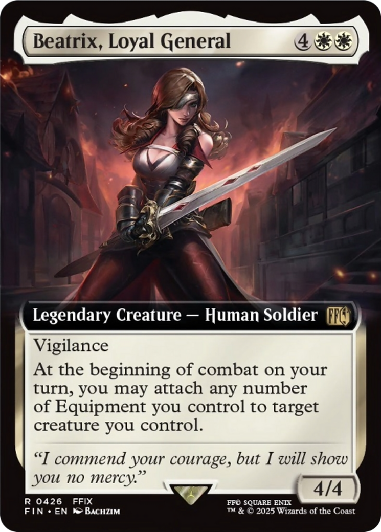 Beatrix, Loyal General (Extended Art) [FINAL FANTASY] | Good Games North