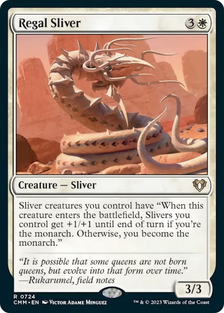 Regal Sliver [Commander Masters] | Good Games North