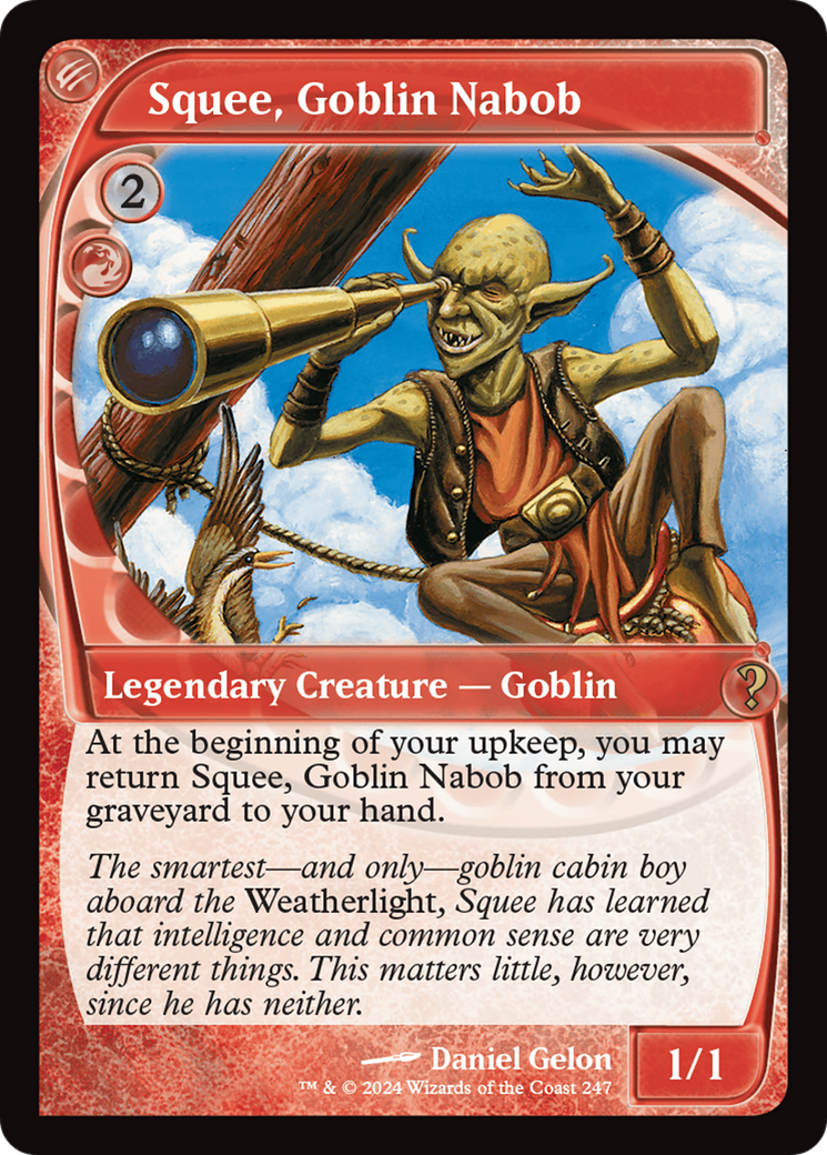 Squee, Goblin Nabob (Future Sight) [Mystery Booster 2] | Good Games North