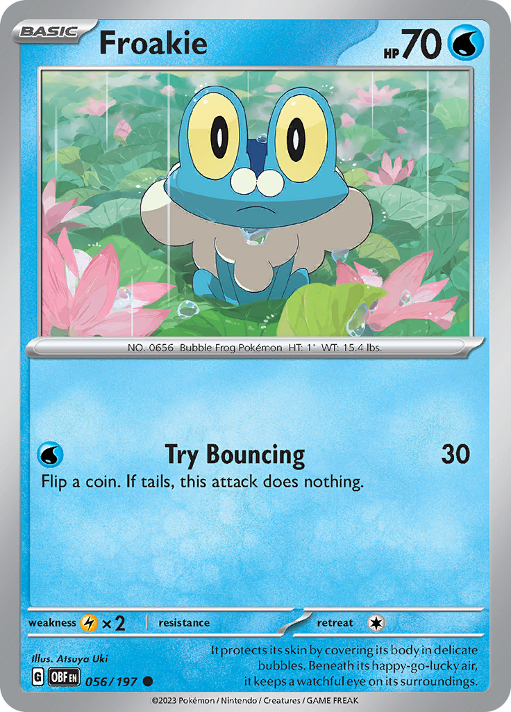 Froakie (056/197) [Scarlet & Violet: Obsidian Flames] | Good Games North