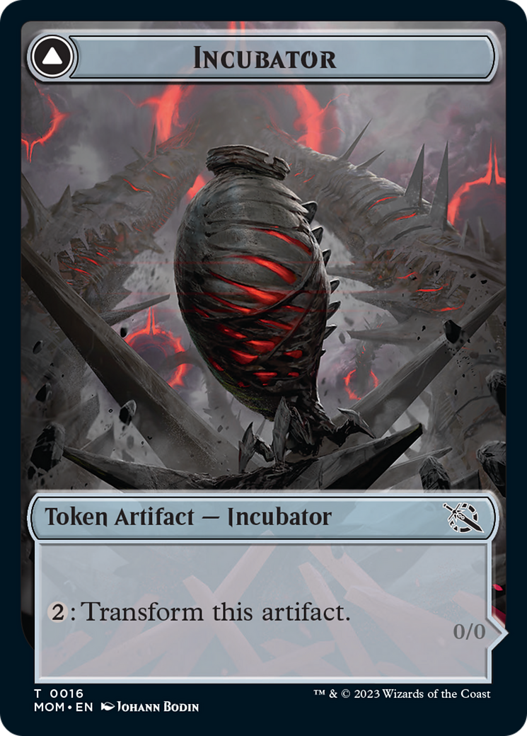 Incubator // Phyrexian (16) Double-Sided Token [March of the Machine Tokens] | Good Games North