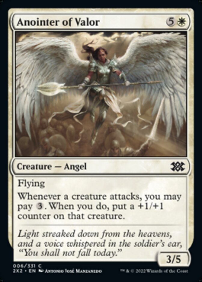 Anointer of Valor [Double Masters 2022] | Good Games North