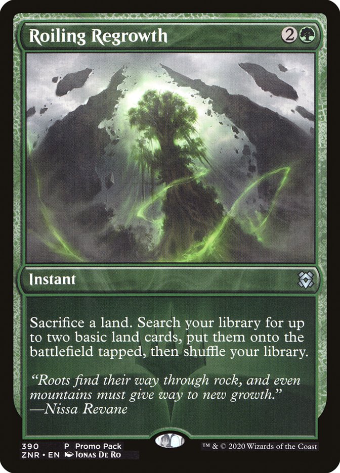 Roiling Regrowth (Promo Pack) [Zendikar Rising Promos] | Good Games North