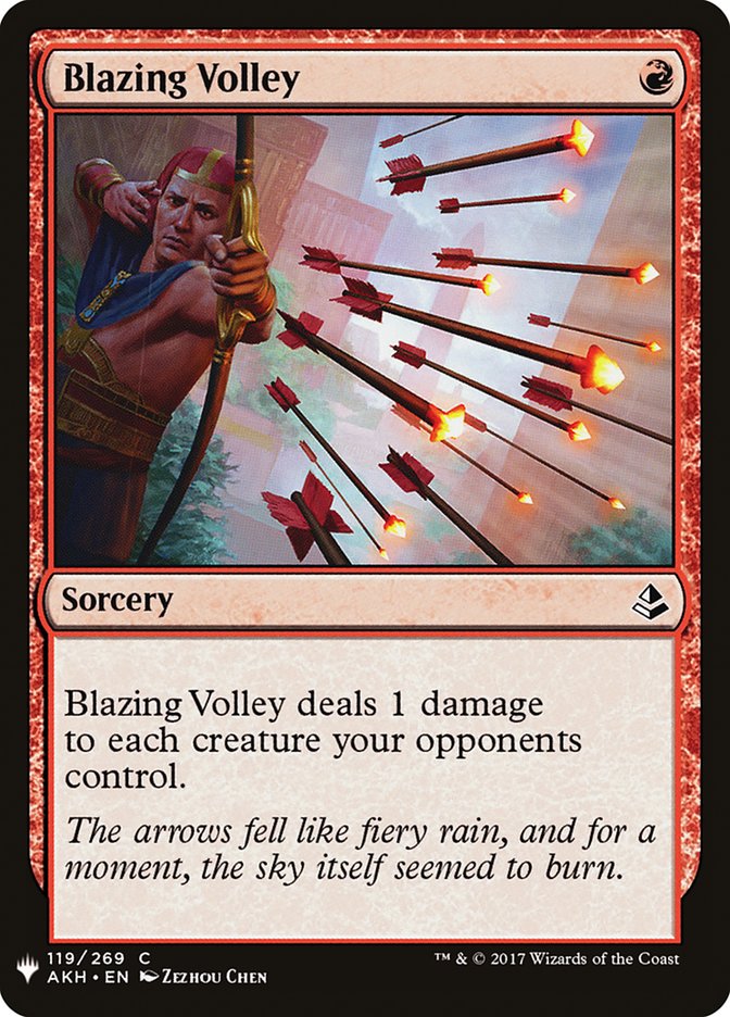 Blazing Volley [Mystery Booster] | Good Games North