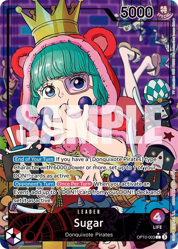 Sugar OP10-003 (Royal Blood)  - Alternate Art Foil | Good Games North