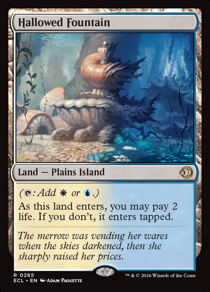Hallowed Fountain 265 (Lorwyn Eclipsed)  - Foil | Good Games North