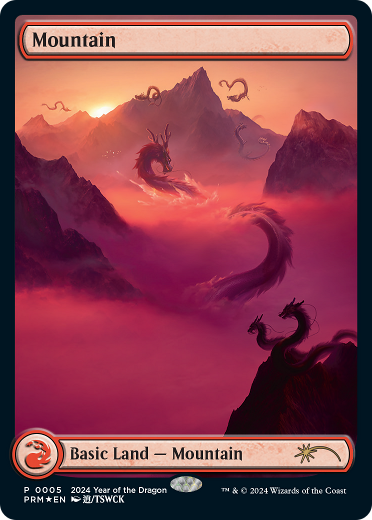 Mountain (Year of the Dragon 2024) [Standard Showdown Promos] | Good Games North