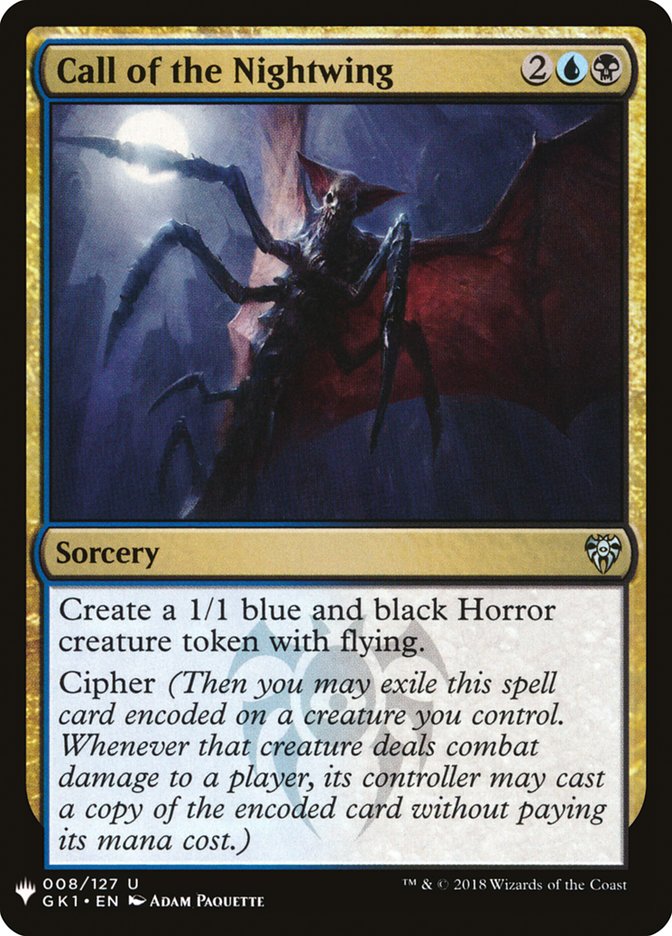 Call of the Nightwing [Mystery Booster] | Good Games North
