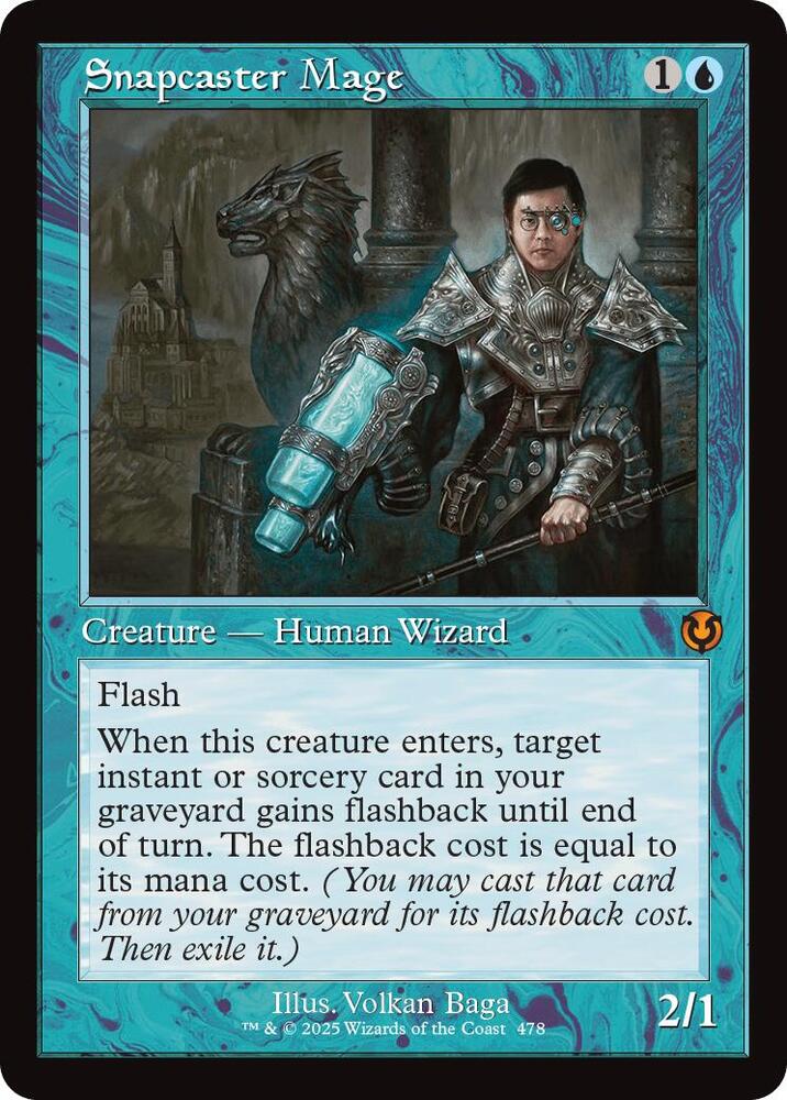 Snapcaster Mage 478/287 (Innistrad Remastered)  - Retro Foil | Good Games North